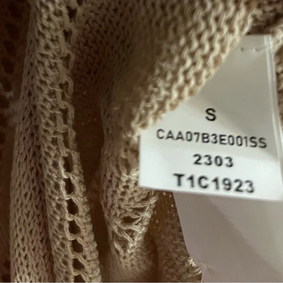 Cupshe NWT Size S Cream Maxi Life On The Beach Cover-Up - Picture 11 of 12